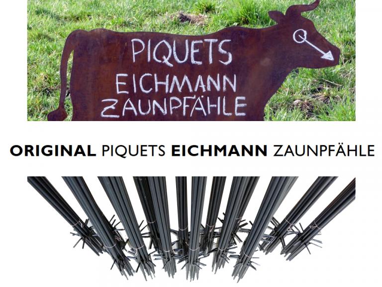 Original Piquets Eichmann Zaunpfähle