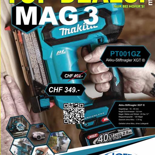 MAKITA MAG 3 - Makita Shop Aktionen 03/2026