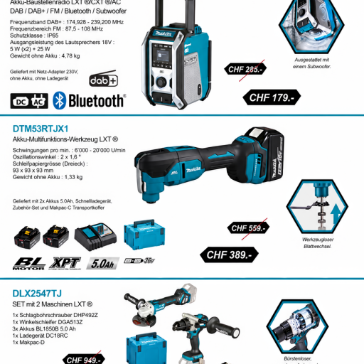MAKITA MAG 4 - Makita Shop Aktionen 04/2026