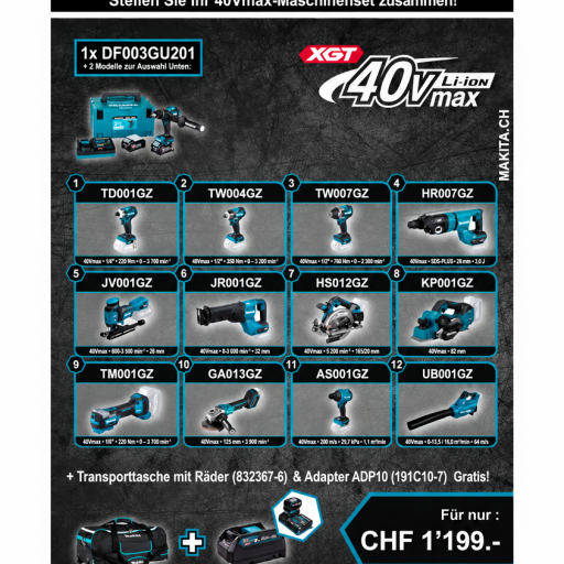 MAKITA MAG 4 - Makita Shop Aktionen 04/2026
