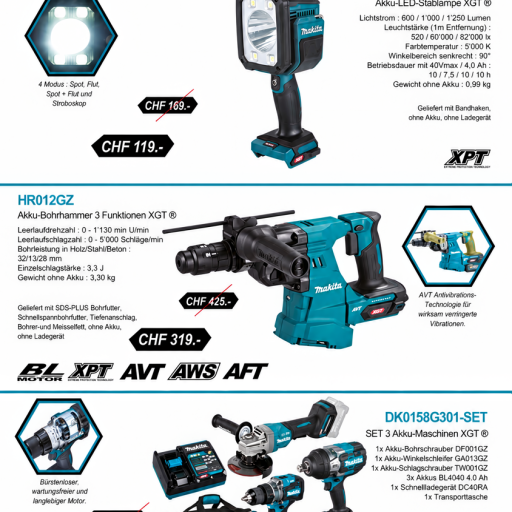 MAKITA MAG 4 - Makita Shop Aktionen 04/2026