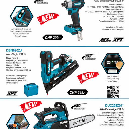 MAKITA MAG 4 - Makita Shop Aktionen 04/2026