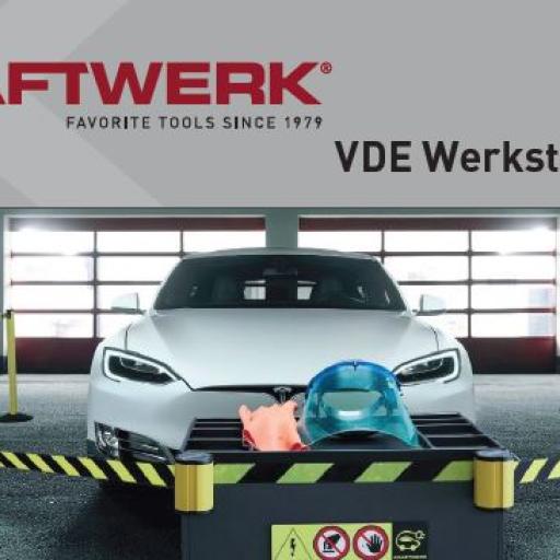 VDE Werkstattwagen BT700, 111-tlg. inkl. Barriere