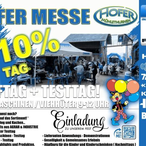 Hofer Messe 2024 - Hofer Mühlethurnen GmbH