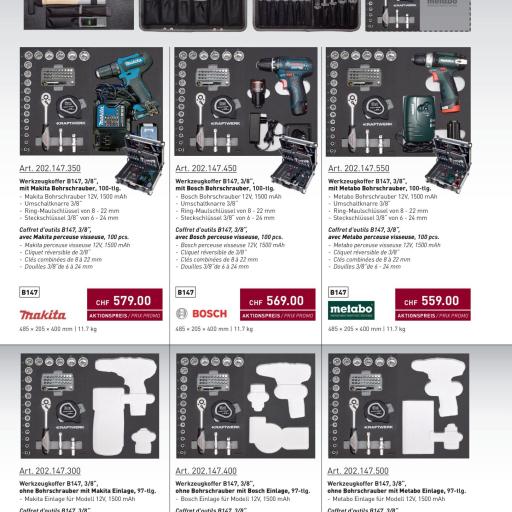 Kraftwerk Tools - Werkzeugkoffer Aktion