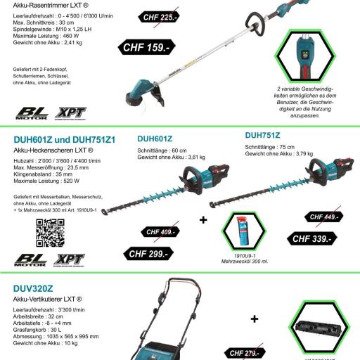 MAKITA SHOP - Hofer Mühlethurnen - Garden Festival 2026