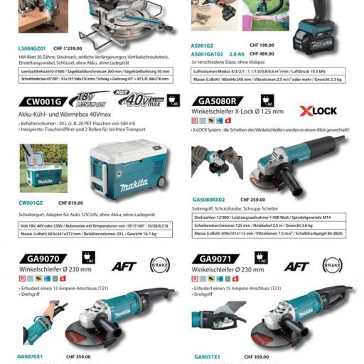 MAKITA Neuheiten N° 1 / 2022