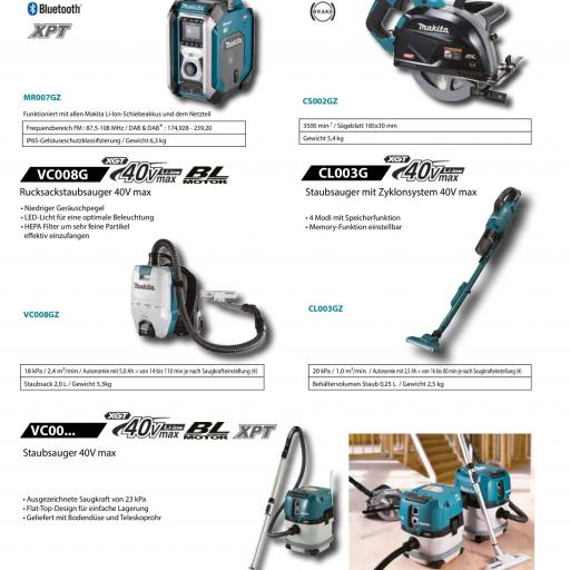 MAKITA Neuheiten N° 2 / 2022