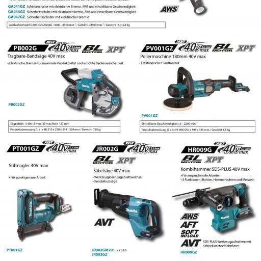 MAKITA Neuheiten N° 2 / 2022