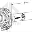 85.102-1000SDFHA Gelenkwellenschutzhälfte SCH 15 A1000 85.15.62K - 038 | Bild 2