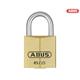 ABUS Vorhängeschloss 85/25 25mm, Messingkörper mit gehärtetem Stahlbügel und 2 Schlüssel