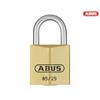 ABUS Vorhängeschloss 85/25 25mm, Messingkörper mit gehärtetem Stahlbügel und 2 Schlüssel