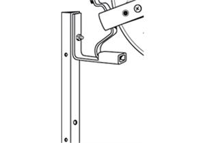 Adapter für Haspel zum Montage - /Eckpfahl Gallagher