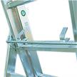 ALU Bock- und Schiebeleiter HB Typ 135 2-teilig 2 x 10 Sprossen L 3.03-5m Gewicht 16.5kg - HB | Bild 2