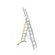 ALU Mehrzweckleiter HB 300210 2 x 10 Sprossen L 3/4.94m 12.7kg