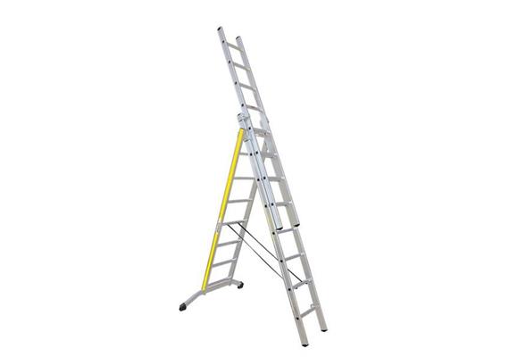 ALU Mehrzweckleiter HB 300210 2 x 10 Sprossen L 3/4.94m 12.7kg