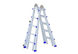 ALU Teleskopleiter 310 max. Länge 3.1 Bockhöhe 1.5 kürzeste L 0.97m 11kg - HB