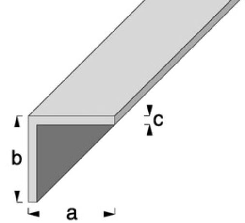 Aluminium-Kantenschutz zweiteilig gerollt