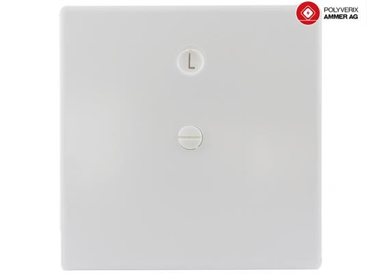 AMMER Deckel zu UP Abzweigdose C 1017 115x115mm weiss - 447