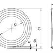Antennenschutzrohr NW 50 mit Draht Ø 59 x 5mm 0.85kg/m - PLA | Bild 2