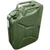 Armee Kanister für Treibstoff 20 l - Militärkanister mit Bügelverschluss Metall grün