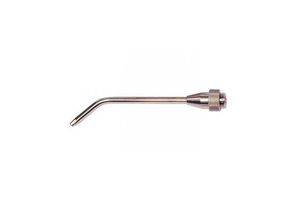 Ausblasrohr gebogen 110 mm vernickelt