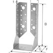 Balkenschuh BMF Laschen innen 160 x 200 x 2.5mm | Bild 3