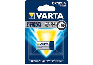Batterie Varta Proffesional Lithium - CR123A Varta 3V 6205