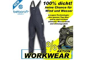 Betacraft ISO940 Latzhose Herren Schwarz Grösse 2XL