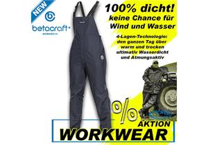 Betacraft ISO940 Latzhose Herren Schwarz Grösse L