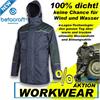 Betacraft ISO940 Parka Herrenjacke Schwarz Grösse 3XL