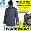Betacraft ISO940 Parka Herrenjacke Schwarz Grösse 4XL - 053