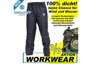 Betacraft ISO940 Überziehhose Herren Schwarz Grösse 2XL