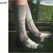 BETACRAFT Merino Stiefel Ergo Socke grau Grösse M-L (39-44) atmungsaktiv aus Wolle | Bild 2
