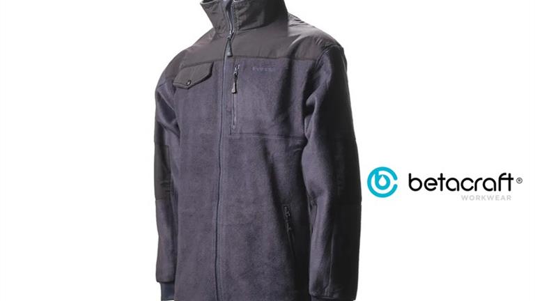 BETACRAFT Quest Sweatjacke Fleece Marineblau Grösse L - 053 BETACRAFT Quest Sweatjacke Fleece Marineblau Grösse L - 053