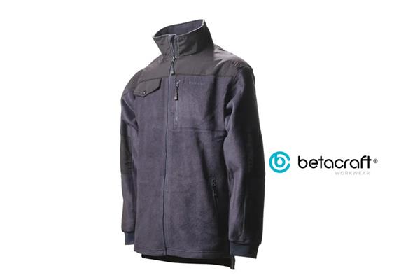 BETACRAFT Quest Sweatjacke Fleece Marineblau Grösse S - 053