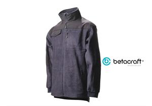 BETACRAFT Quest Sweatjacke Fleece Marineblau Grösse S