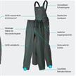 Betacraft Technidairy Latzhose / Trägerüberhose Herren/Damen Grösse S - 053 | Bild 3