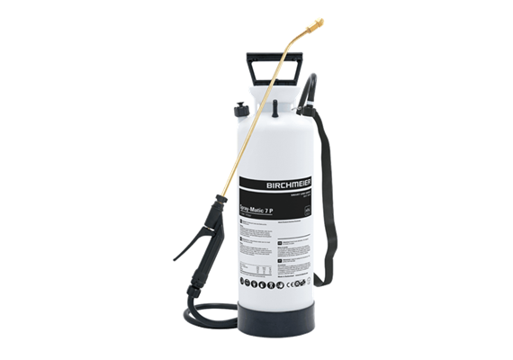 Birchmeier Spray-Matic 7 P mit Flachstrahldüse XR 8002 VS,zum Ausbringen von Schalöl