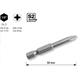 Bit Kraftwerk 1/4" Phillips Grösse 3, Länge 50mm, 1Pack a 5Stk. - 285