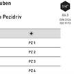 Bit Kraftwerk 1/4" Pozidriv Grösse PZ 1, Länge 50mm, 1Pack a 5Stk. | Bild 2