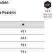 Bit Kraftwerk 1/4" Pozidriv Grösse PZ 4, Länge 25mm, 1P a 5Stk. 2714-5 - 285 | Bild 2