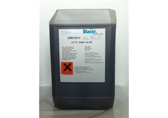 Blaser Swisslube UTTO 80W/VG 68 Universal Getriebe & Hydrauliköl Kanne 25L Land-Forst-Bau - 1470