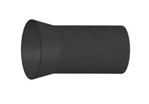 Blechkonus Stahl roh Ø 100 x Ø 80 mm - 050