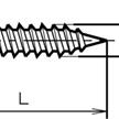 Blechschrauben Linsenkopf mit Spitze verzinkt Torx 10 2.9 x 6,5mm - ENG | Bild 2