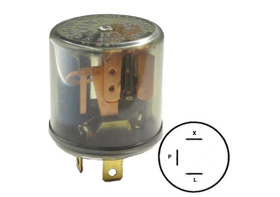 Blinkgeber 12V mit Halter / Blinkautomat Tridon max 20A für eine Kontrollampe