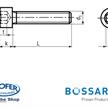 Bossard Inbus Zylinderschrauben mit Vollgewinde M5 x 10 dacromet 12,9 BN1419 | Bild 2