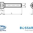 Bossard Inbus Zylinderschrauben mit Vollgewinde M5 x 25 dacromet 12,9 BN1419 | Bild 2