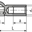 Bossard Kugelpfanne blank Ø 10mm M6 Form B BN 489 mit Sprengring und Nut | Bild 2