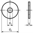 Bossard Unterlagscheiben 10.5 x 30 x 2.5 mm Inox A2 BN1356 | Bild 2